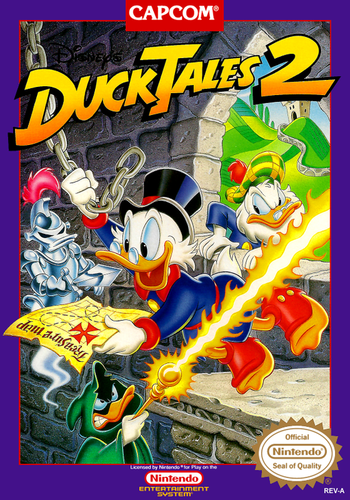 DuckTales 2 (USA) box art